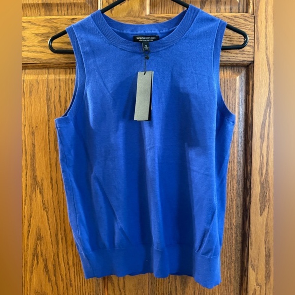 Banana Republic S royal blue vest